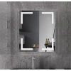 50x70 cm Buğu Çözücülü Dokunmatik Işıklı Kumlamalı Banyo Aynası