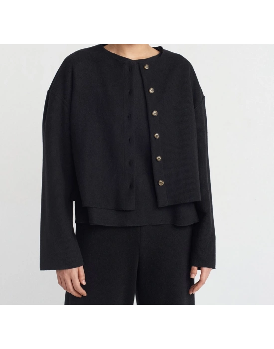 Fitilli hırka pantolon takım