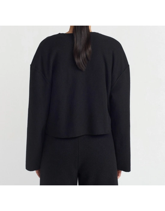 Fitilli hırka pantolon takım