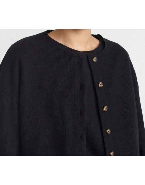 Fitilli hırka pantolon takım