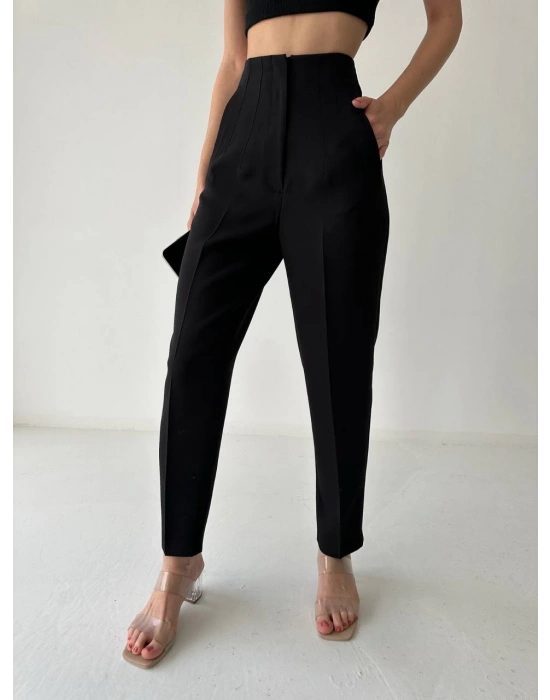 Siyah kumaş pantolon