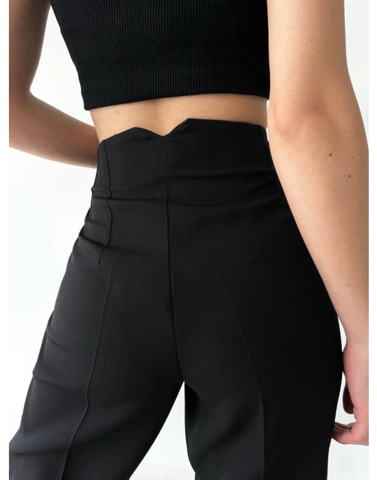 Siyah kumaş pantolon