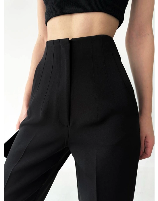 Siyah kumaş pantolon