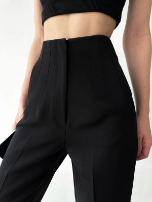 Siyah kumaş pantolon