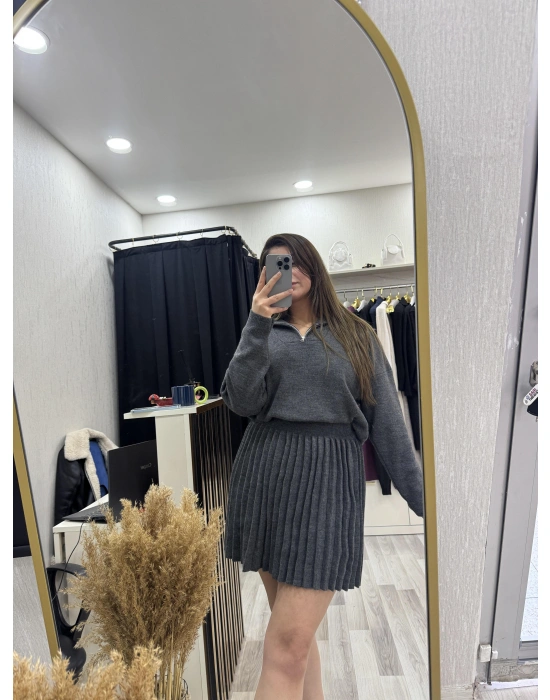 Antrasit triko takım