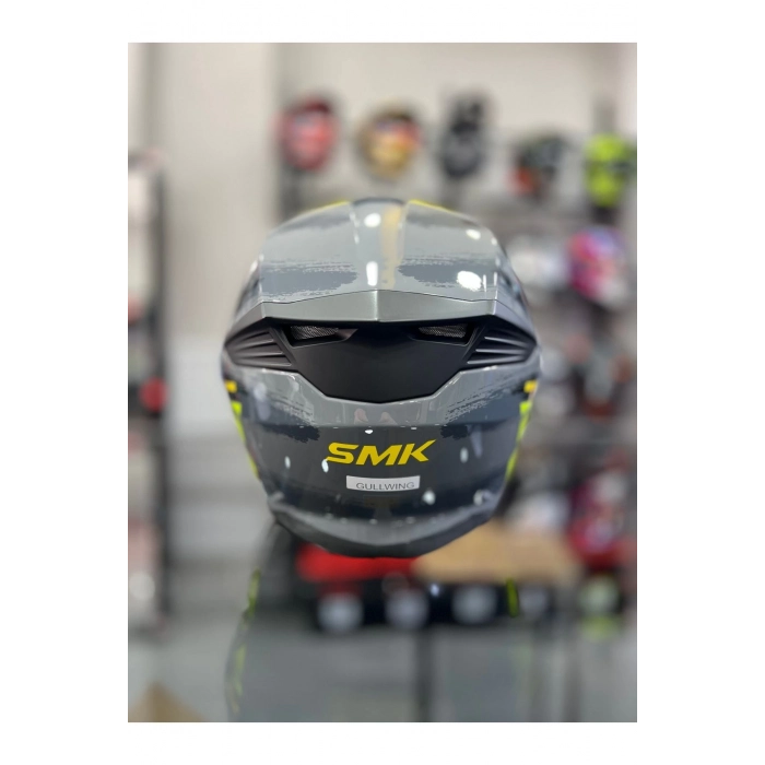 Gullwing Tourleader Çene Açılır Kask Gri Sarı
