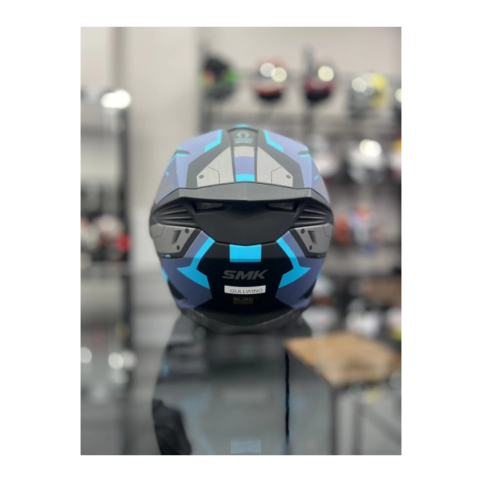 Gullwing Tekker Çene Açılır Kask ŞEFFAF VİZÖRLÜ