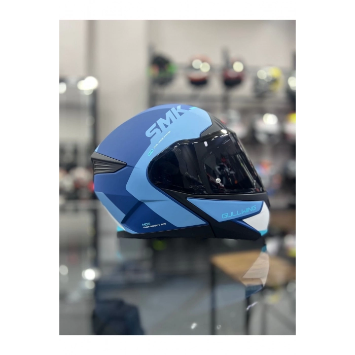 Gullwing Kresto Çene Açılır Kask ŞEFFAF VİZÖRLÜ
