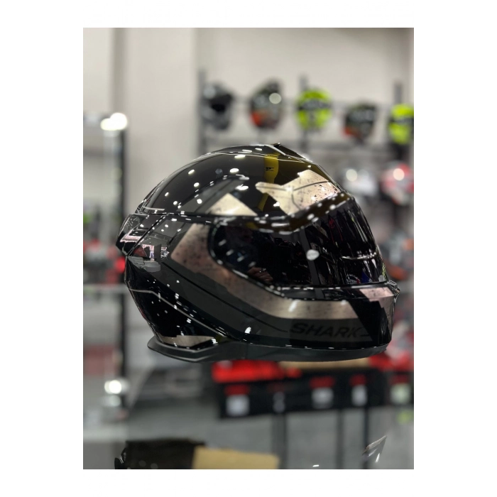 Skwal İ3 Rhad Siyah Bronz Şeffaf Vizörlü Kask