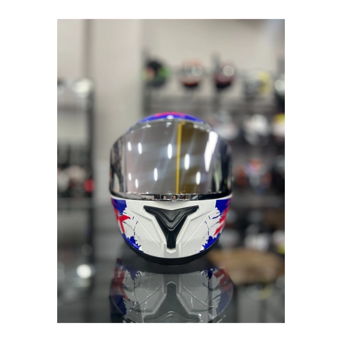 Kapalı kask güneş vizörlü motozilla