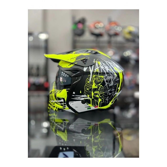 X1-X SEUL WARRİOR YELLOW KASK motozilla