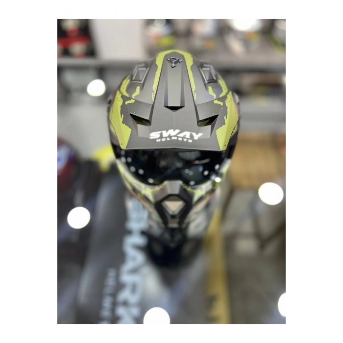 X1-X SEUL WARRİOR YELLOW KASK motozilla