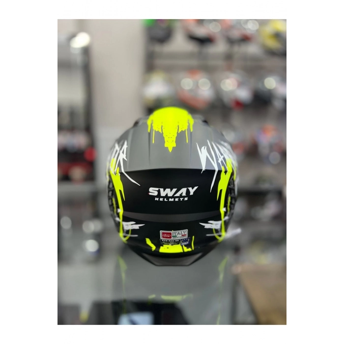 X1-X SEUL WARRİOR YELLOW KASK motozilla