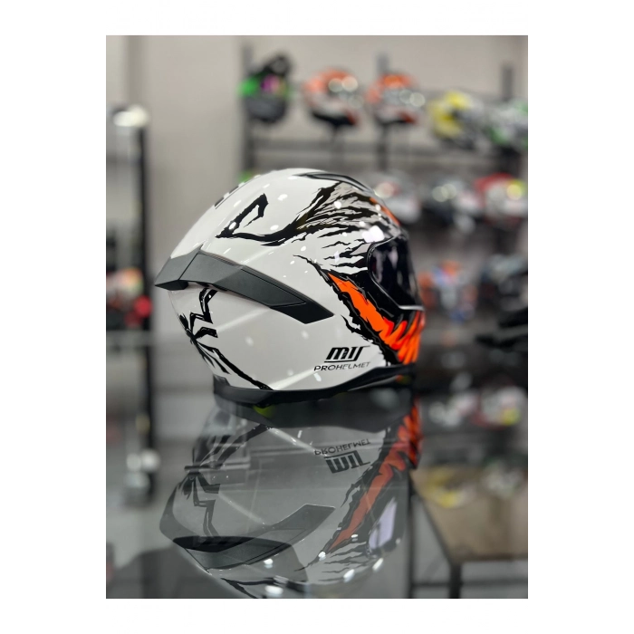 PROHELMETS INSECT FULL FACE KASK ( ŞEFFAF VİZÖR )