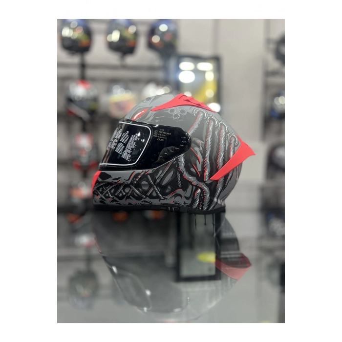 Matt Dreka Dark Vizör Kask