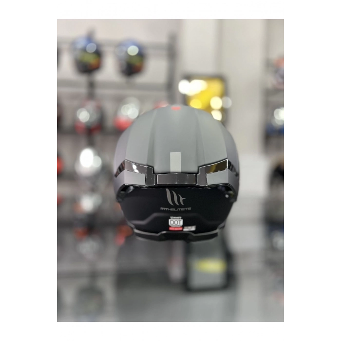 Helmets Thunder 4 Matt Black Kask Şeffaf Vizörlü