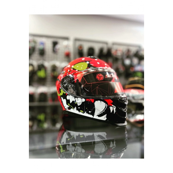 Eagle Gloss Kırmızı Kask
