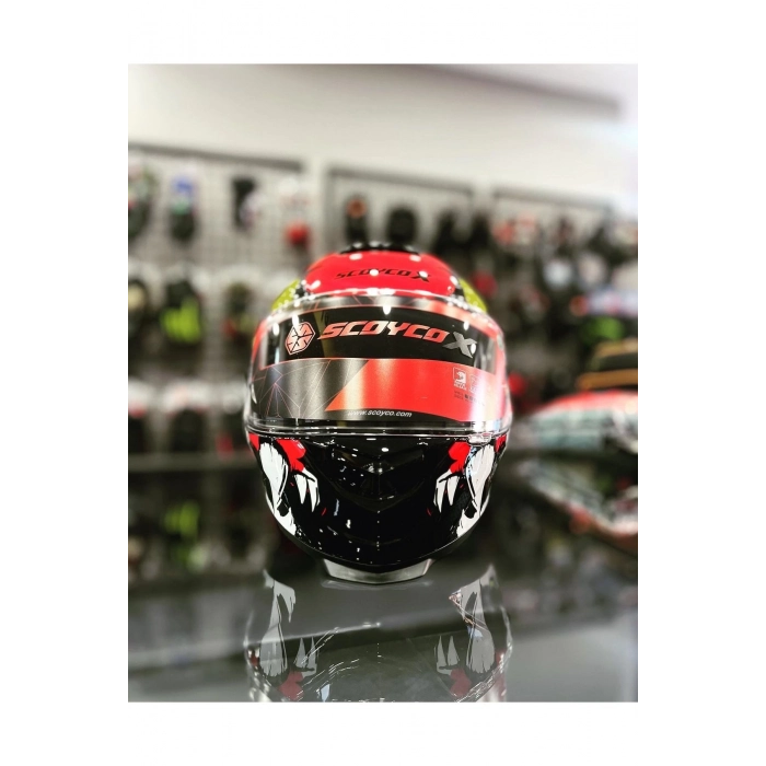 Eagle Gloss Kırmızı Kask