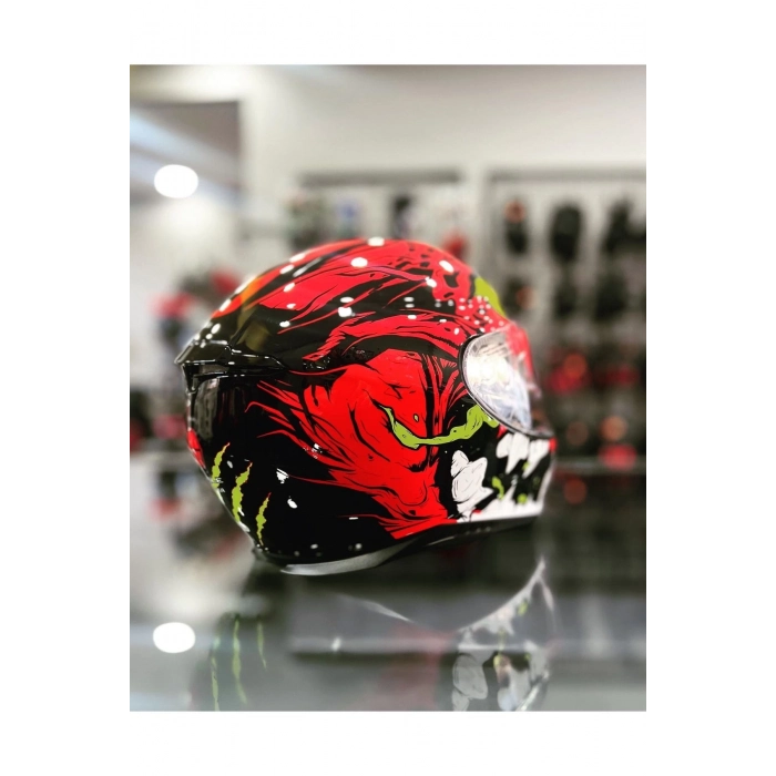 Eagle Gloss Kırmızı Kask