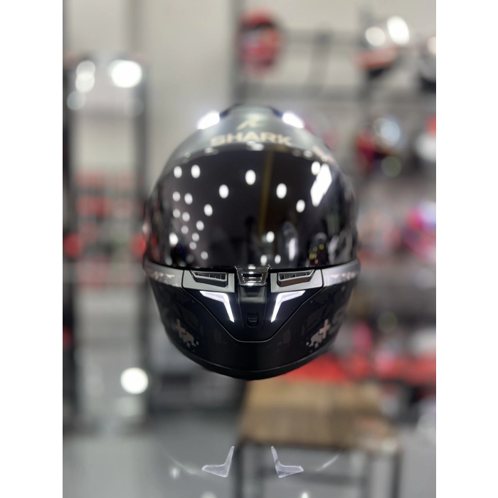 Skwal İ3 Hellcat Mat Siyah Bronz Şeffaf ( x1 Siyah Vizör)