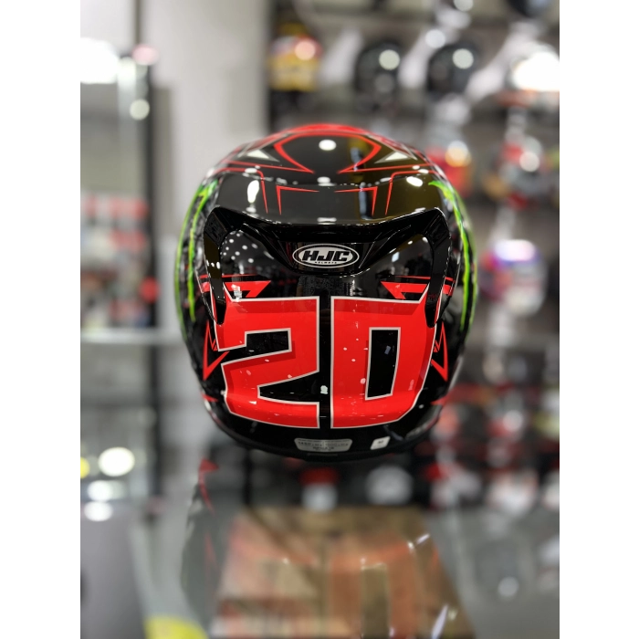 RPHA12 KASK QUARTARARO SİYAH VİZÖRLÜ