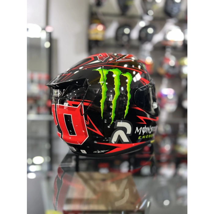 RPHA12 KASK QUARTARARO SİYAH VİZÖRLÜ