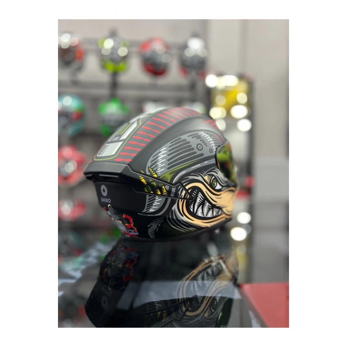 FIGHTER KAPALI KASK GOLD VİZÖR motozilla