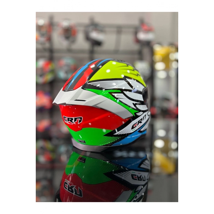 HELMETS KAPALI KASK ANGEL ŞEFFAF VİZÖRLÜ MOTOZİLLA