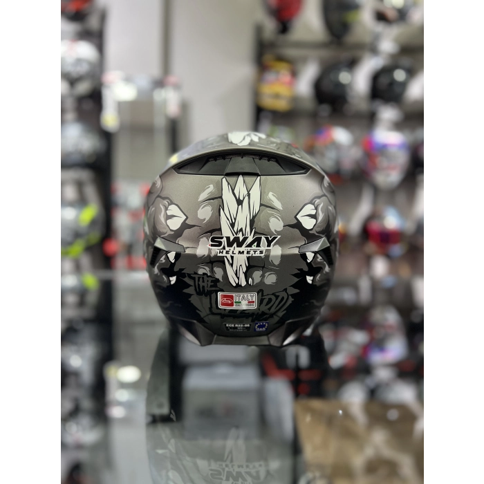 820 Xamuari Gümüş Vİzör