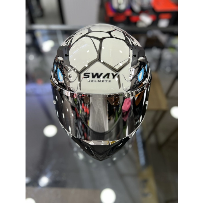 820 Beast Gümüş Vizör