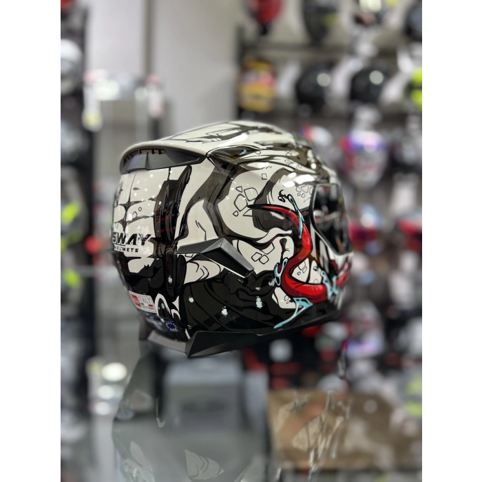 820 Beast Gümüş Vizör