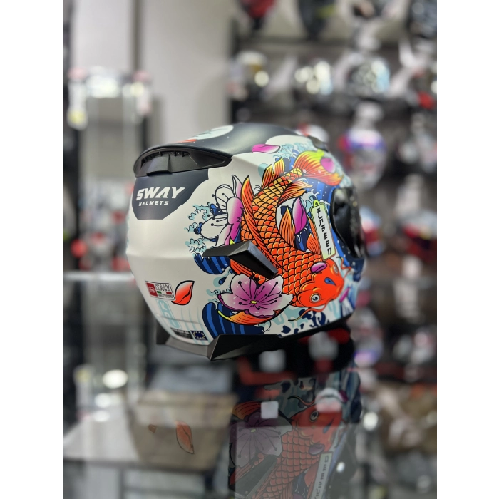 820 DAKAR 5 BALIK GÜMÜŞ VİZÖRLÜ