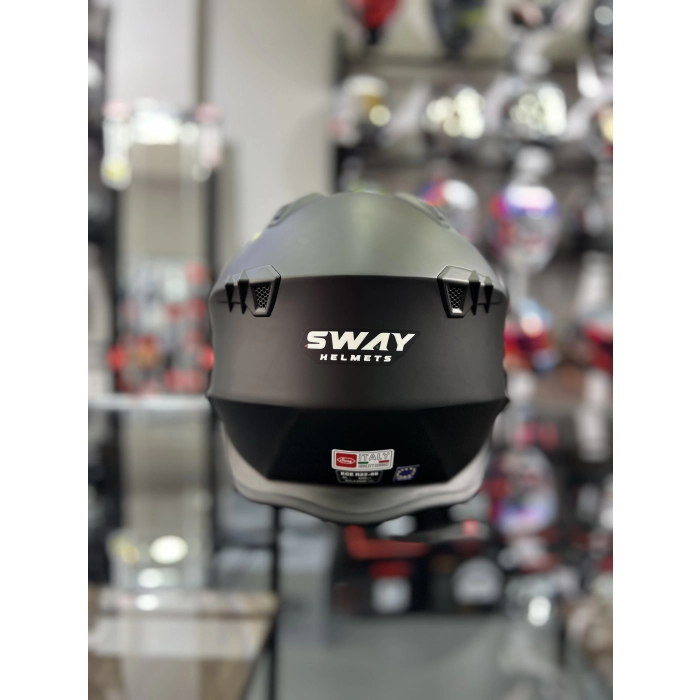 Tokyo Mat Siyah Modular Motosiklet Kaskı Motozilla