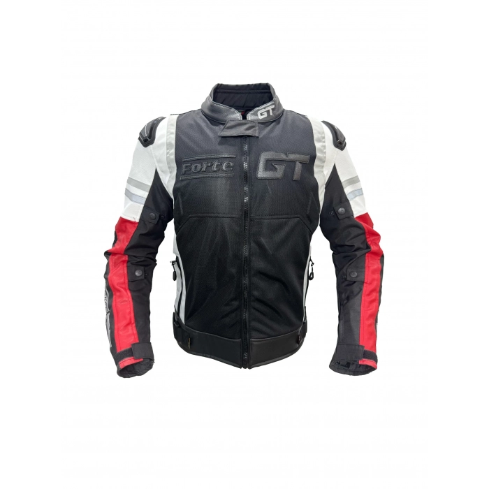 TITAN Red Black 4 Mevsim Motorcu Montu