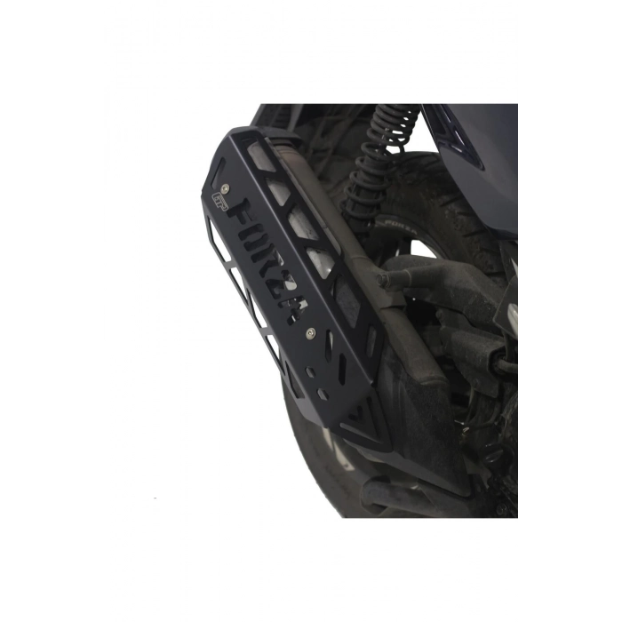 Gp Kompozit Honda Forza 250 2018-2020 Uyumlu Egzoz Koruma Kapağı Siyah