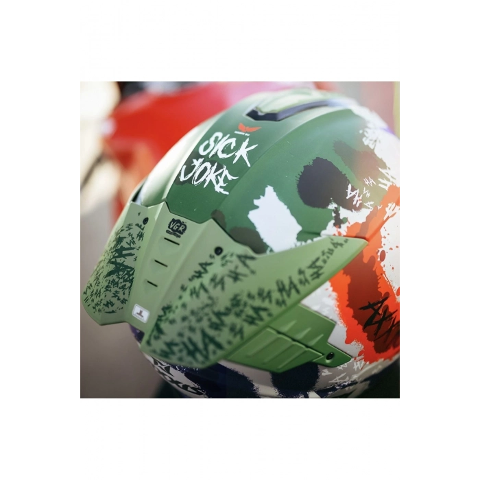 HAWK JOKE A2 MAT MOTOSİKLET KASKI