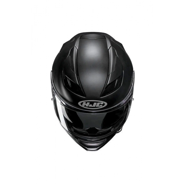 F71 Kapalı Motosiklet Kaskı Mat Siyah