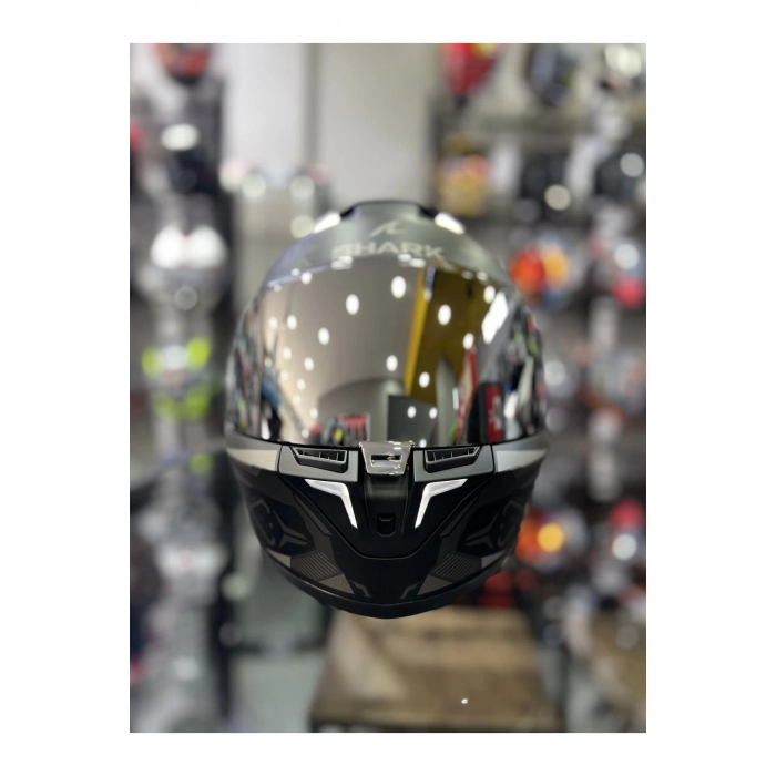 Skwal İ3 Lınık Mat Ledli Kapalı Kask Şeffaf Vizörlü