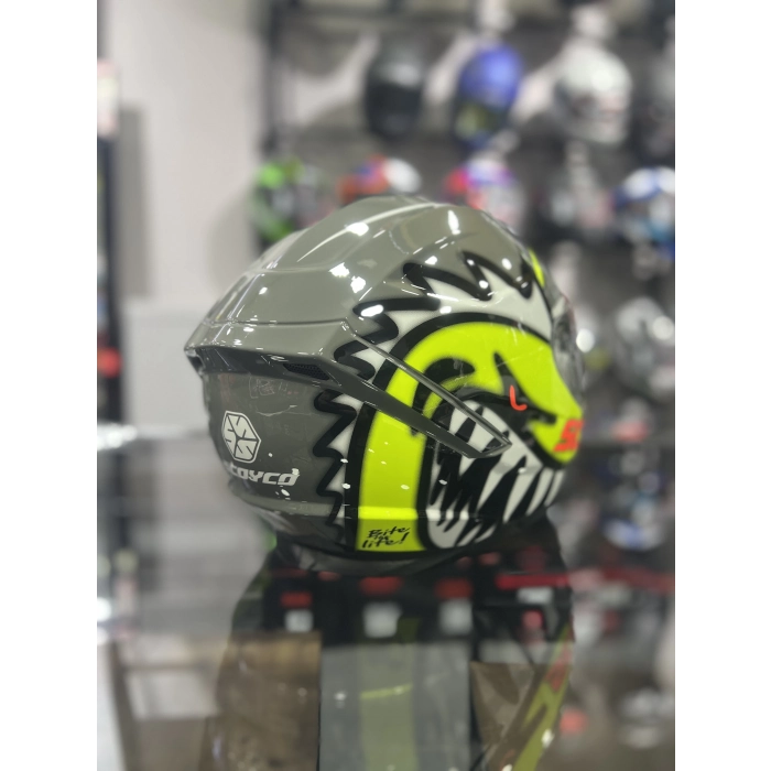 869 Shark Güneş Vizörlü Kapalı Kask