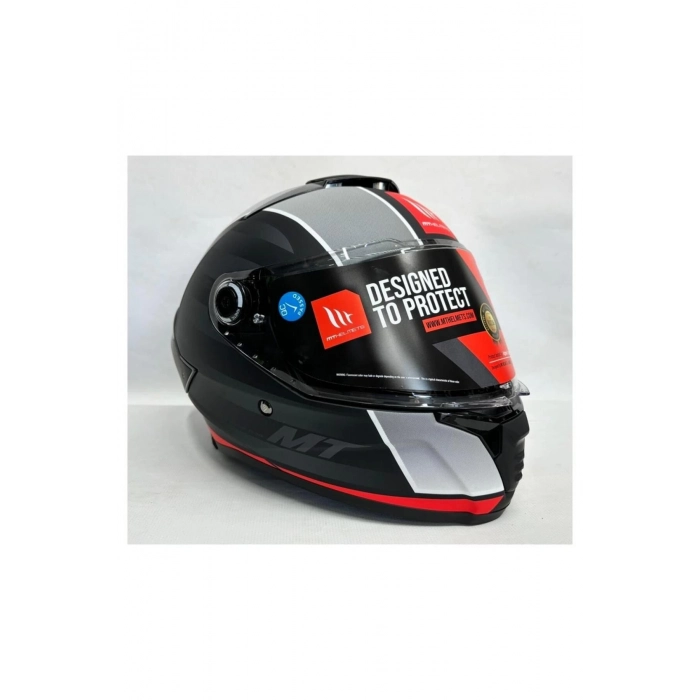 Thunder 4 Sv Treads B5 Şeffaf Vizör Kask Mat Renk - Iç Güneş Vizörlü