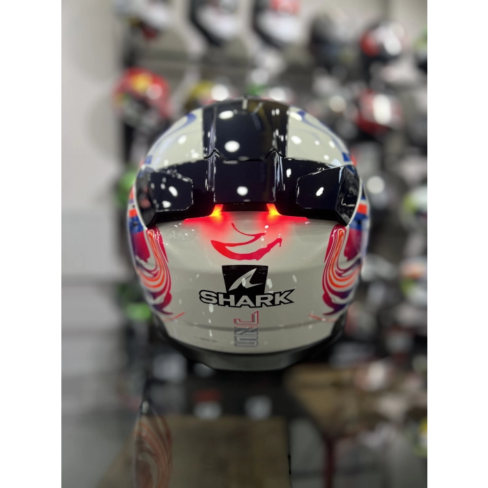 Skwal İ3 Zarco Gp Ledli Kapalı Kask (+1 Mavi Vizör)