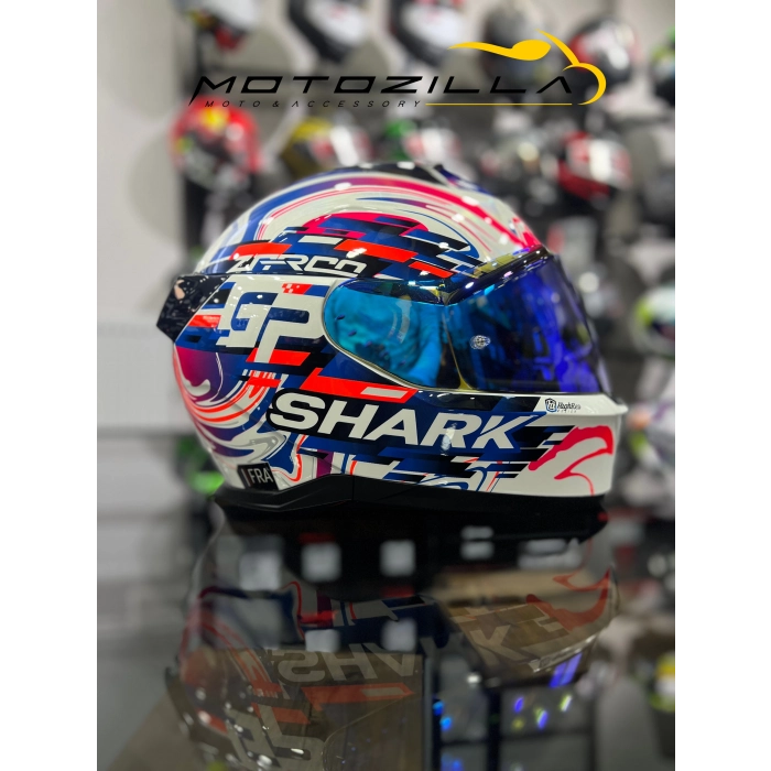 Skwal İ3 Zarco Gp Ledli Kapalı Kask (+1 Mavi Vizör)