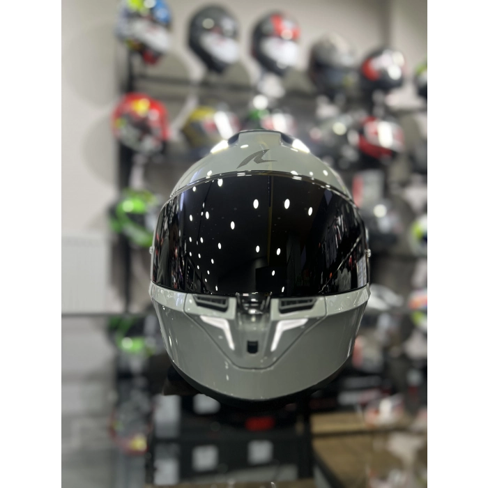 Skwal i3 Nardo Gri Ledli Kask (+1 Siyah Vizör)