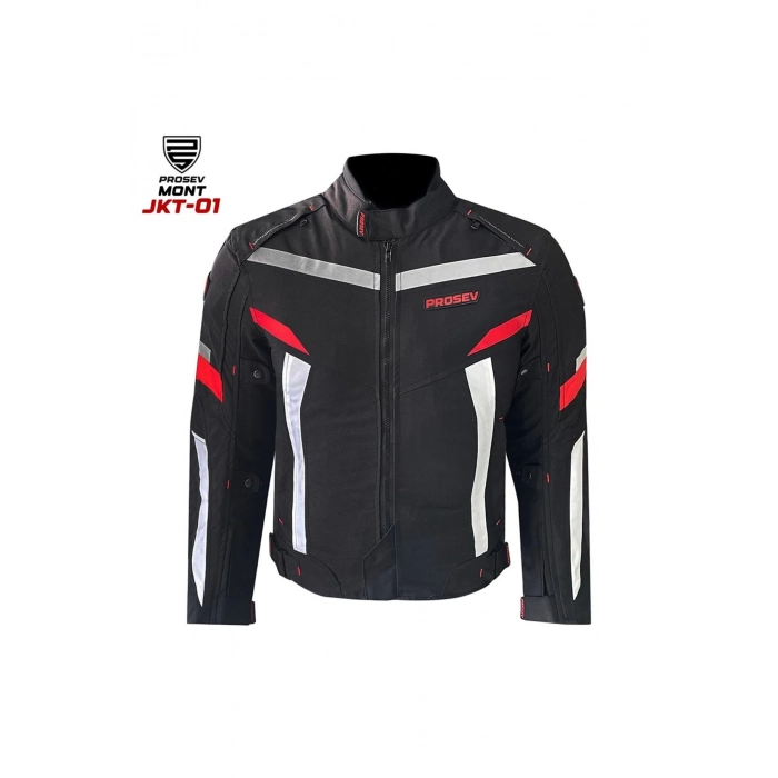 JKT01 - 4 MEVSİM MONT (KIRMIZI/SİYAH)