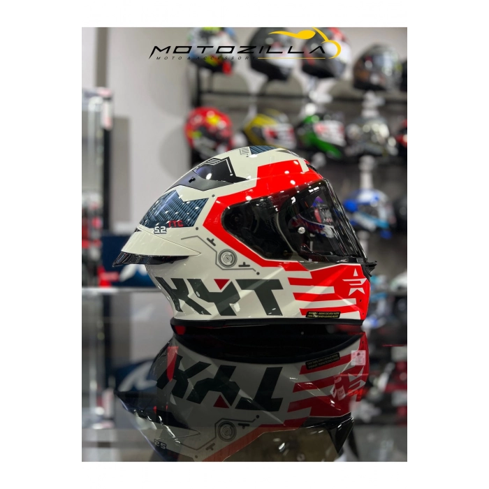 TT-REVO FUSELAGE RED KASK ŞEFFAF VİZÖRLÜ