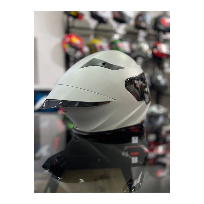 TT-REVO MATT GREY KASK ŞEFFAF VİZÖRLÜ