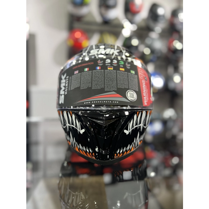 Stellar Turuncu Taoteı Kapalı Kask