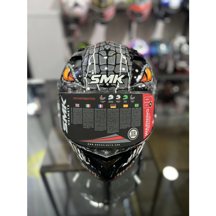 Stellar Turuncu Taoteı Kapalı Kask