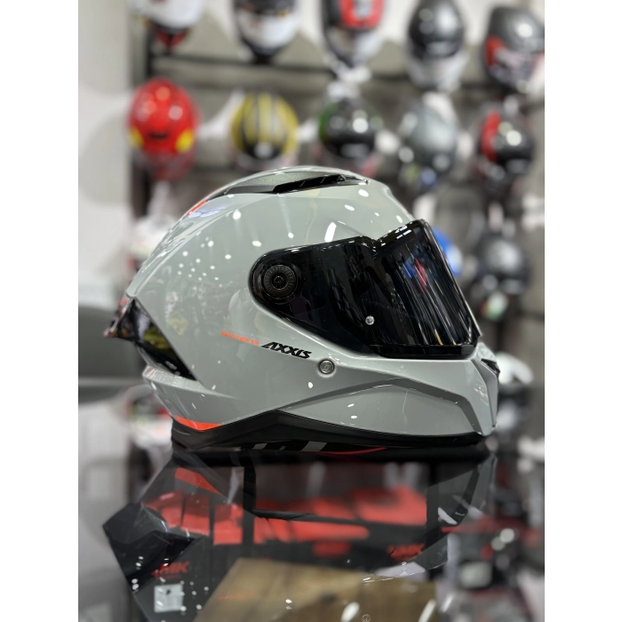 PANTHER NARDO GRİ SİYAH VİZÖRLÜ (+1 ŞEFFAF VİZÖR)