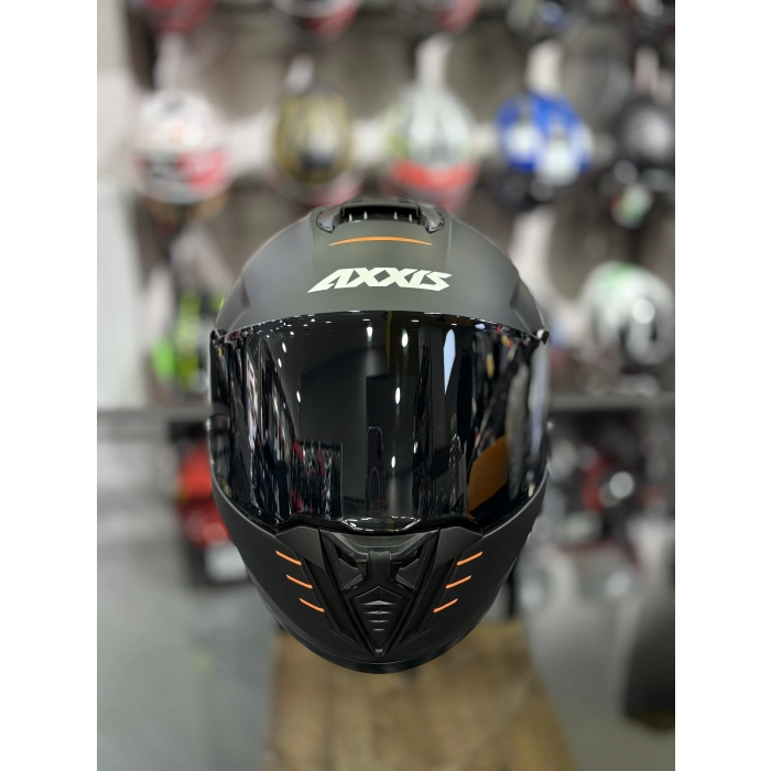 HAWK SV EVO MAT SİYAH ( ŞEFFAF VİZÖRLÜ )